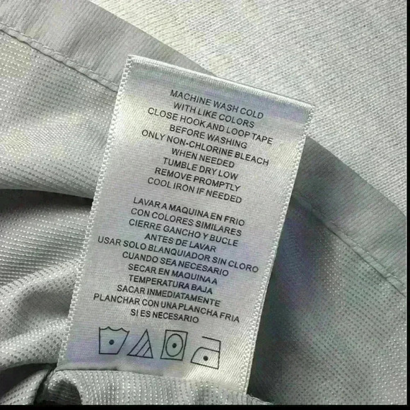 Realtree Fishing Short Sleeve Gray Button Up Mens Size Medium - Picture 9 of 13